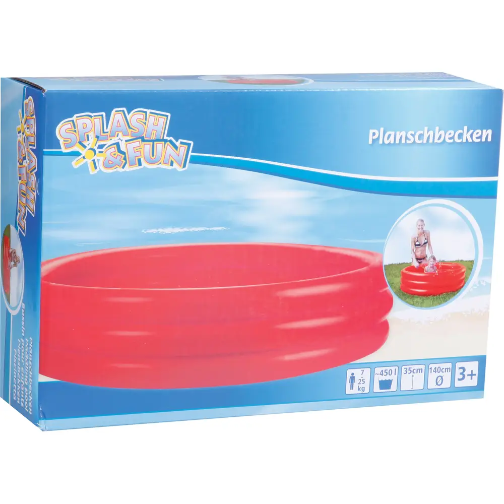 Vedes pool Splash & Fun 140cm x 35cm with sturdy vinyl bottom