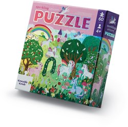 Crocodile Creek 60-pc Foil Puzzle/Sparkling Unicorn