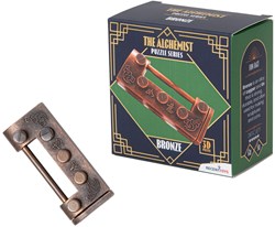 Recent Toys brain teaser The Alchemist Bronze puzzle game