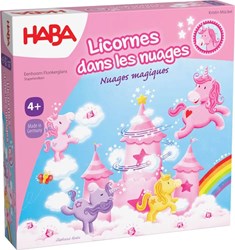 Haba board game Unicorns in the Clouds magical cloud game educational toy