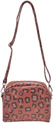 Make Up Bag leopard print cosmetic bag water-repellent and compact