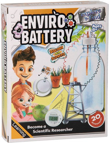 Experiments electricity toy set - 20-piece learning and discovery kit-2