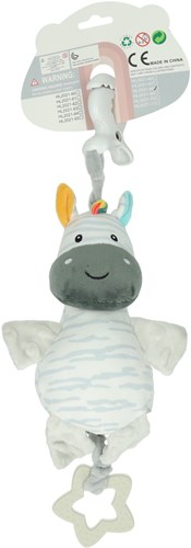 Musical mobile zebra baby toy colorful and soft design-2