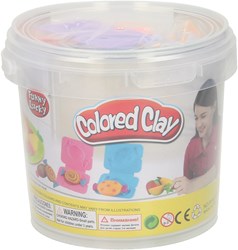 Clay set storage box fruit - creative play dough set for kids