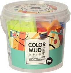 Clay set creative play barrel with 36-piece accessories and clay