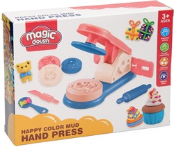 Clay set 4 colors with clay press creative toy multi colors