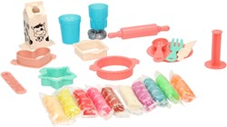 Clay set creative toy milk and food with 10 colors of clay