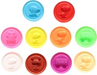 Clay play set 10 colors - creative modeling clay for kids from 3 years-3