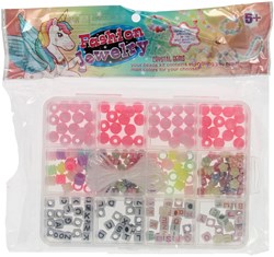 Bead set storage box letter beads creative toy crafting kids
