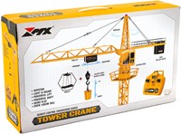 Remote control crane toy RC yellow 128cm with controller-2
