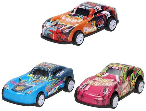 Albatros Hengelsport toy race car Pull Back stunt set 3 pieces-3