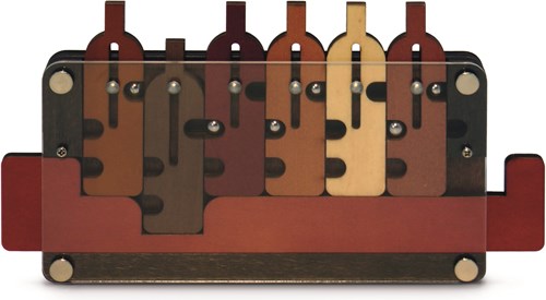 Recent Toys wooden brain game puzzle The Waiters Tray brainteaser