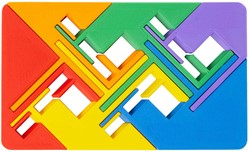 Recent Toys Zigguflat puzzle