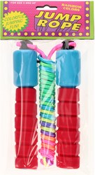 Lobbes skipping rope toy with counter - colorful jump rope fun