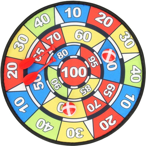 Dart game velcro dartboard 36cm for kids and family fun