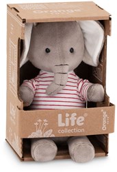 Orange Toys plush elephant toy multicolor educational for kids
