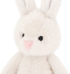 Orange Toys plush bunny white - soft toy rabbit