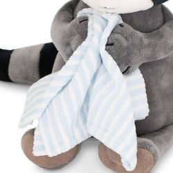 Orange Toys plush raccoon with towel - cuddly toy - multicolor