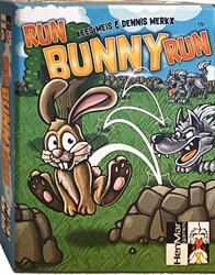 Boosterbox educational game Run Bunny Run - colorful cardboard toy