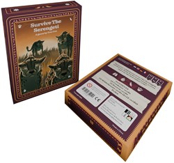 Boosterbox educational game Survive The Serengeti - card game