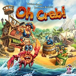 HOT Exclusive board game Oh Crab! family game beach race