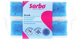 Sorbo cleaning sponge XL bathroom 2 pieces - extra absorbent