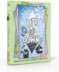HOT Games card game Up or Down - strategic family game