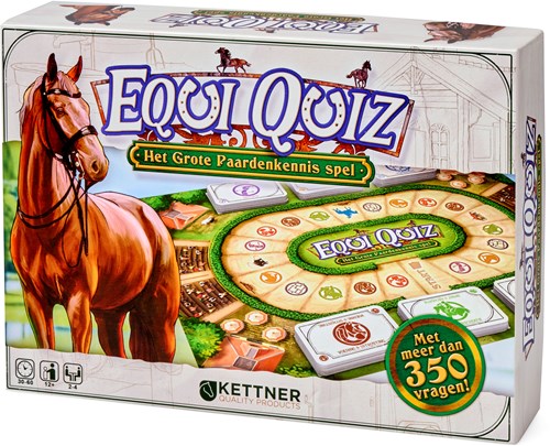 HOT Sports + Toys horse board game Equi Quiz - The Ultimate Horse Knowledge Game