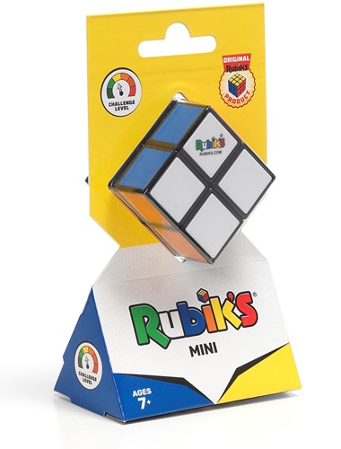 Jumbo Rubik's Cube 2x2 puzzle - colorful brain teaser for on the go