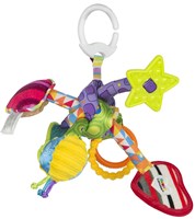 Lamaze  box en maxi cosi speelgoed Trek en speel knoop