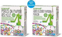 4M Green Creativity paper bead necklace craft set - recycled paper