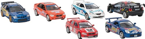 Goki street racers die-cast toy cars 1:36 metal 12.5 cm-2