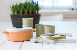 Dantoy Bio Toy Tableware Dinner Set - 22-piece eco-friendly playset