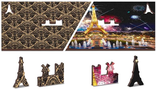 Wooden.City wooden puzzle Paris by Night 300 pieces jigsaw-2