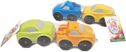 Androni Giocattoli city car toy set - 2 pieces plastic cars