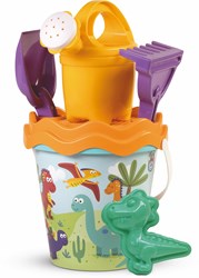Androni Giocattoli dino sand bucket toy set 17cm 6-piece