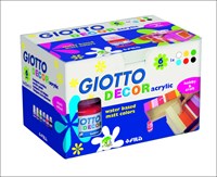Giotto acrylic paint set - Decor Acrylic 6x25 ml for creative painting-3