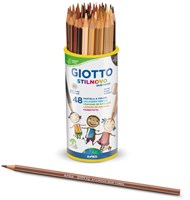 Giotto coloured pencils skin tones jar 48 pieces Stilnovo-2