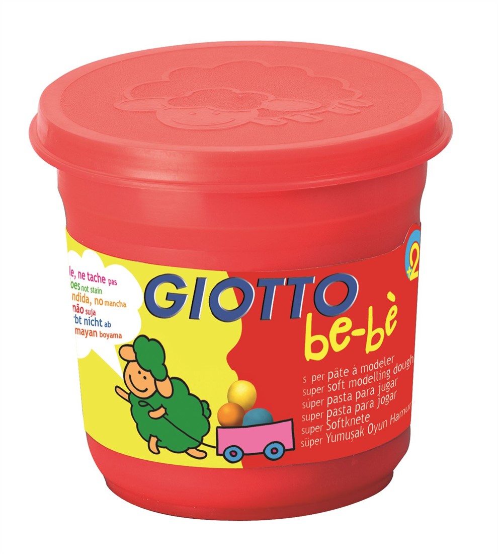 Giotto Pot Of 2 Gr In Schoolpack Of 8 Pcs Bebe Planet Happy Eng