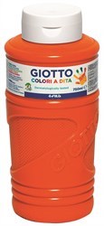 Giotto finger paint orange 750 ml - Creative kids paint bottle