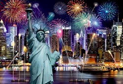 Wooden.City wooden puzzle New York night XL 1010 pieces jigsaw