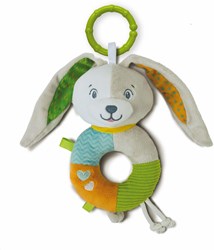 Clementoni Baby Pluche Rammelaar Konijn