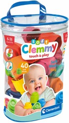 Clementoni Soft Clemmy building blocks set - 40 soft blocks for babies