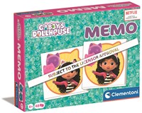 Clementoni memory game Gabby's Dollhouse - card game for kids from 4 years