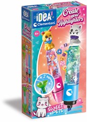 Clementoni highlighter toy - creative marker pets set