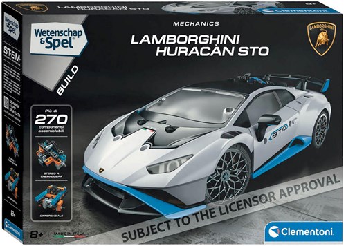 Clementoni building set Lamborghini Huracan - STEM toy car