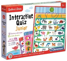 Clementoni- Jogo Interativo Quiz Junior - Babykids