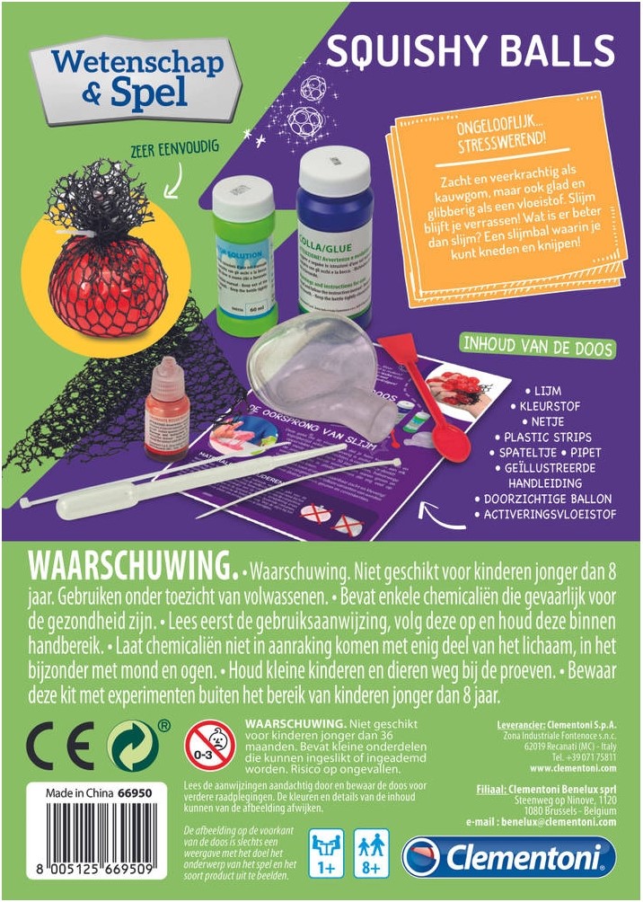 Clementoni Science Squishy Balls