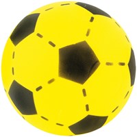 Softball foam yellow - toy ball 20 cm for indoor and outdoor play-3