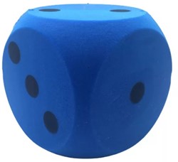 Twisk Foam die blue 16 cm.